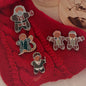 2021 Gingerbread Enamel Pin Set