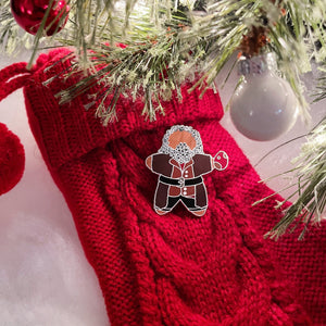 Giant Gingerbread Enamel Pin