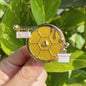 Golden Nectar Door Enamel Pin