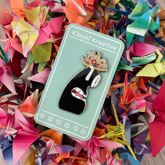 Runaway Gold Tokens Enamel Pin