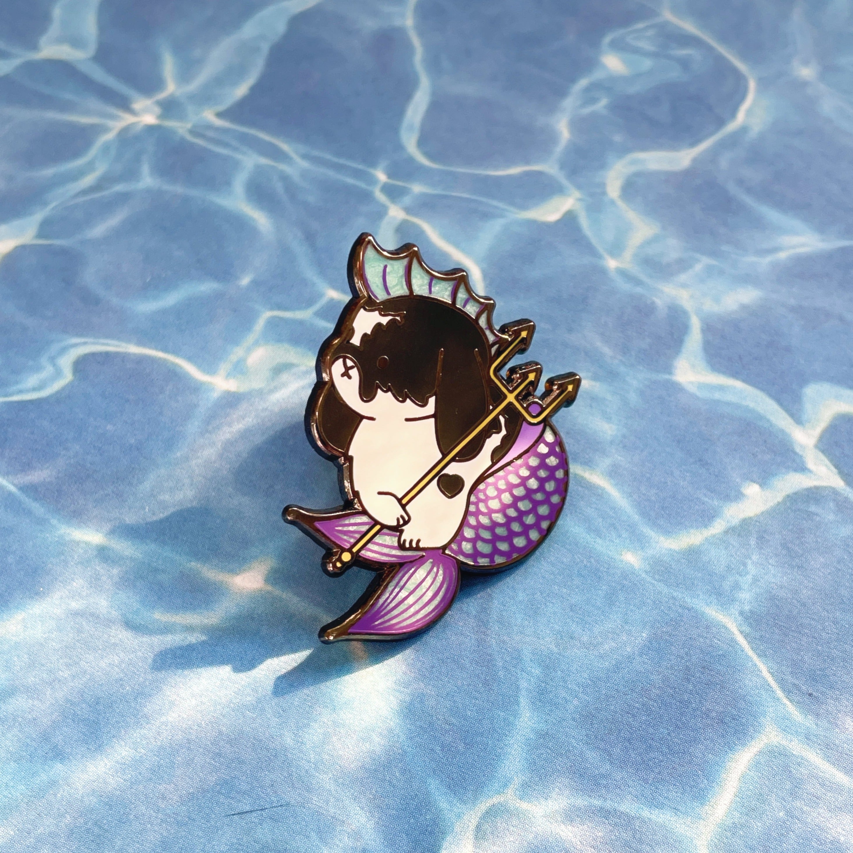 Mermaid Chappie Enamel Pin