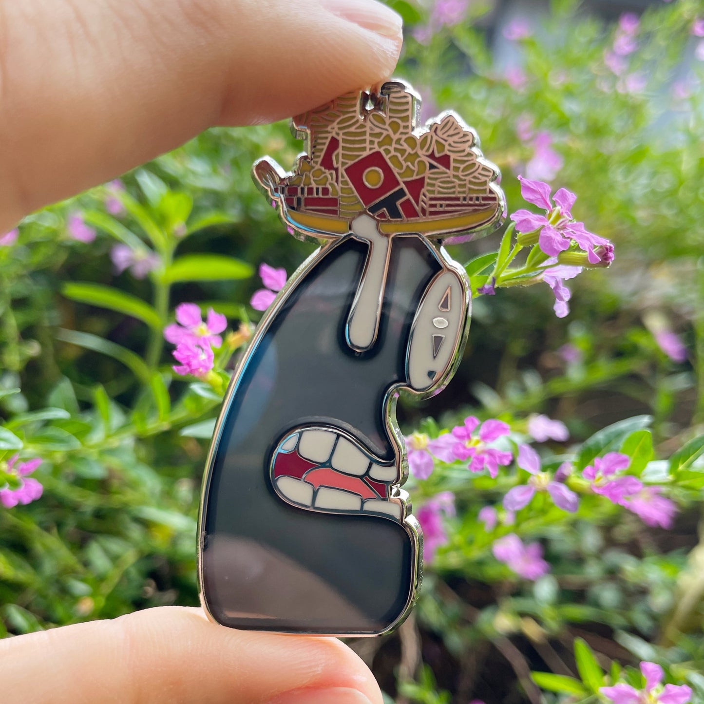 Runaway Gold Tokens Enamel Pin