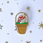 Jumping Shrooms Plant Enamel Pin
