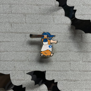 Runaway Rocket Man Enamel Pin