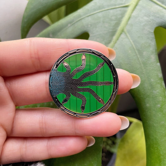 It'ssssssssssss a Door Enamel Pin