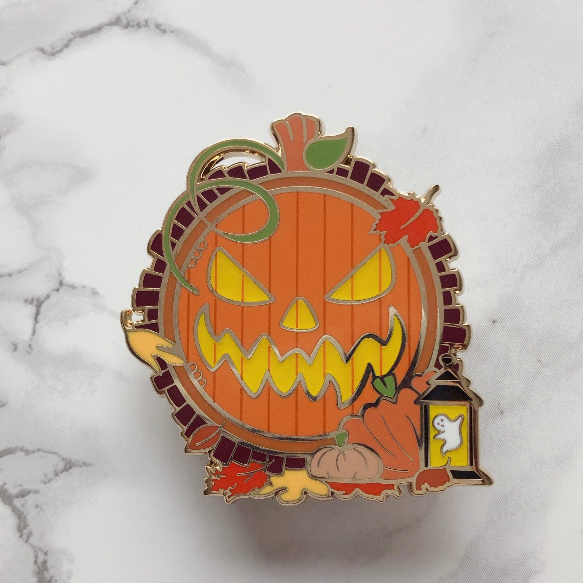 Pumpkin Door (2020 Halloween) Enamel Pin