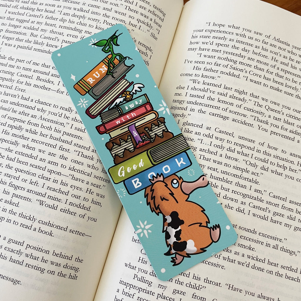 Runaway With a Good Book! Bookmark