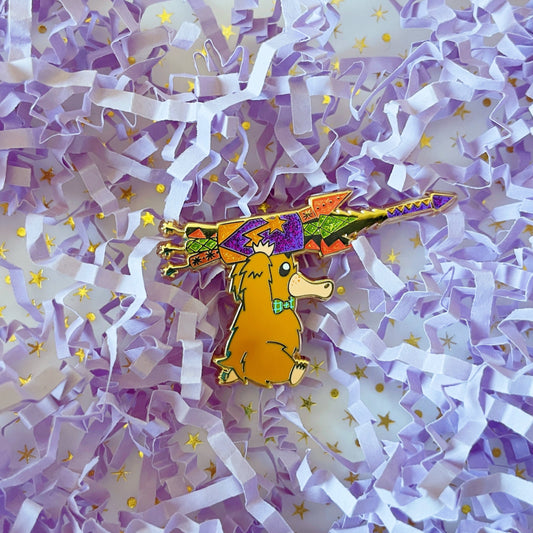 Runaway Firework Enamel Pin