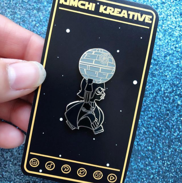 Runaway Dark Side Enamel Pin