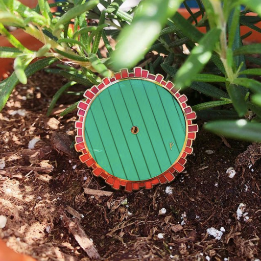 The Beginning Door Enamel Pin