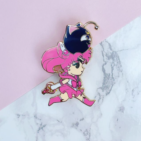 Chibi Enamel Pin Examples Runaway Chibi Enamel Pin – Kimchi Kreative