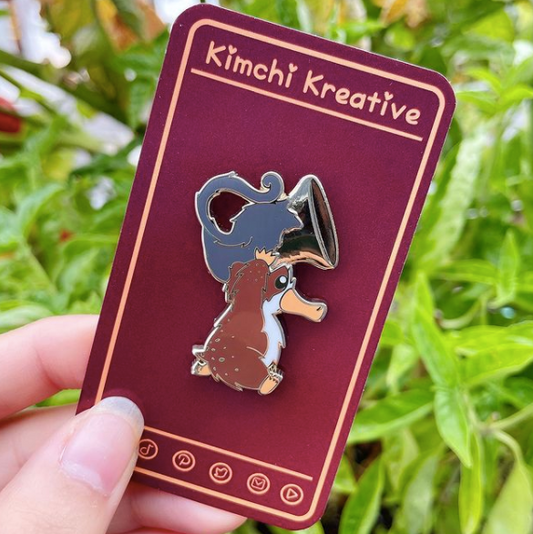 Runaway Goblet Enamel Pin
