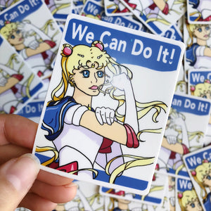Sailor "We Can Do It!" Sticker